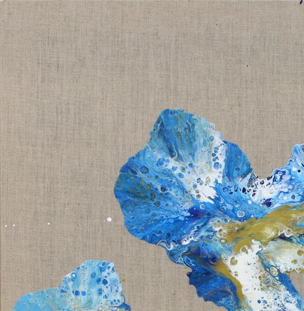 Artwork by Max Milan, Explosion, Made of Synthetic polymer paint on linen