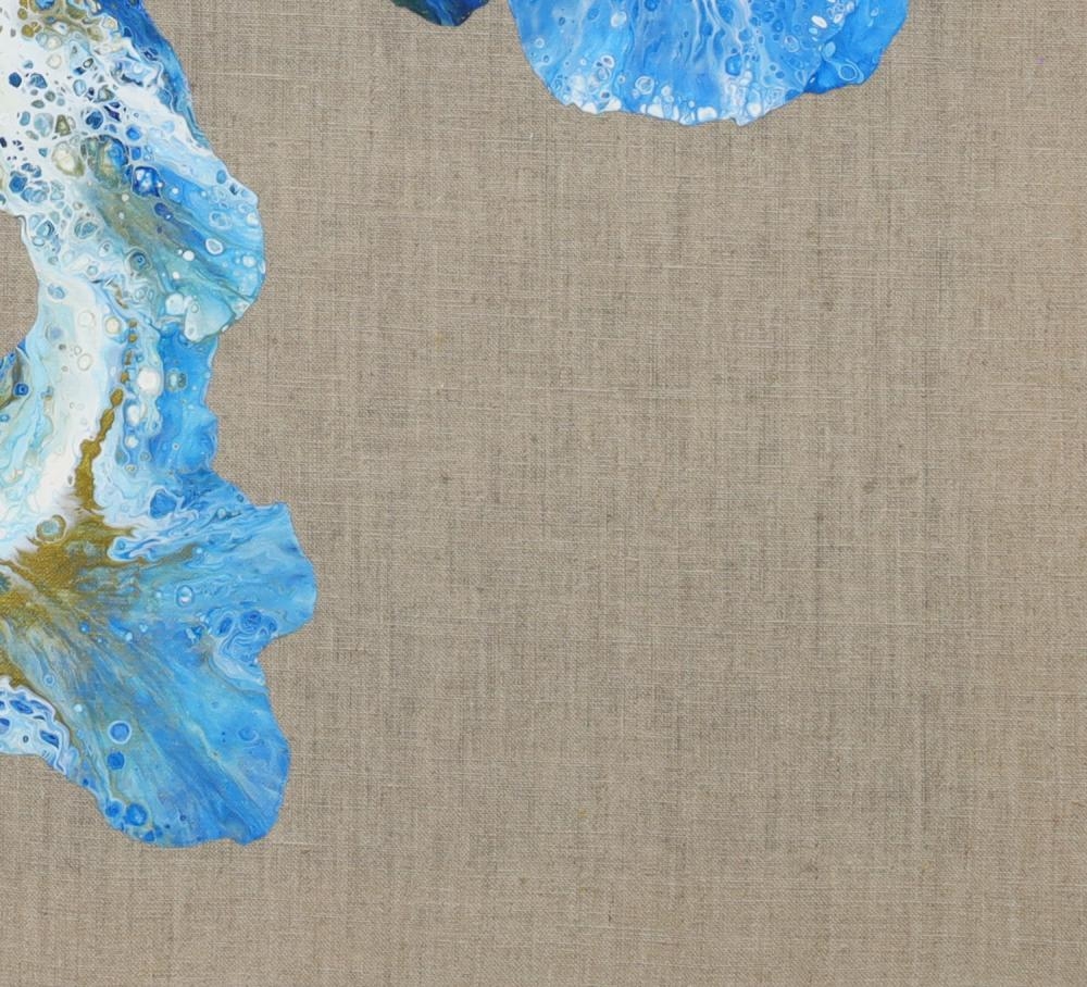 Artwork by Max Milan, Explosion, Made of Synthetic polymer paint on linen