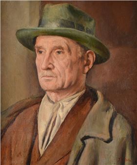 Uomo con cappello - Ivo Voltolini