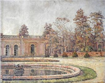 View of the Grand Trianon, Versailles - Émile-Louis Méret