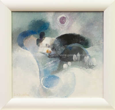 Artwork by Daniela Benešová, Zimní krajina, Made of Ǳ/řž첹