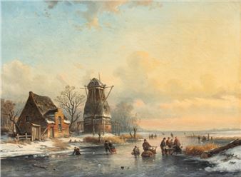 Patineurs - Louis Smets