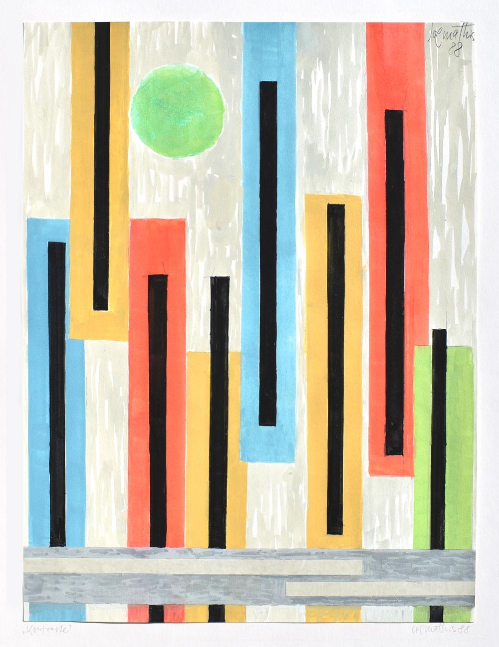 Josef Johann Mathis | Contrasts (1988) | MutualArt