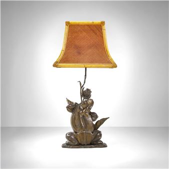 Floor lamp from the Animali series mod. Rana con Cardo - Gabriella Crespi