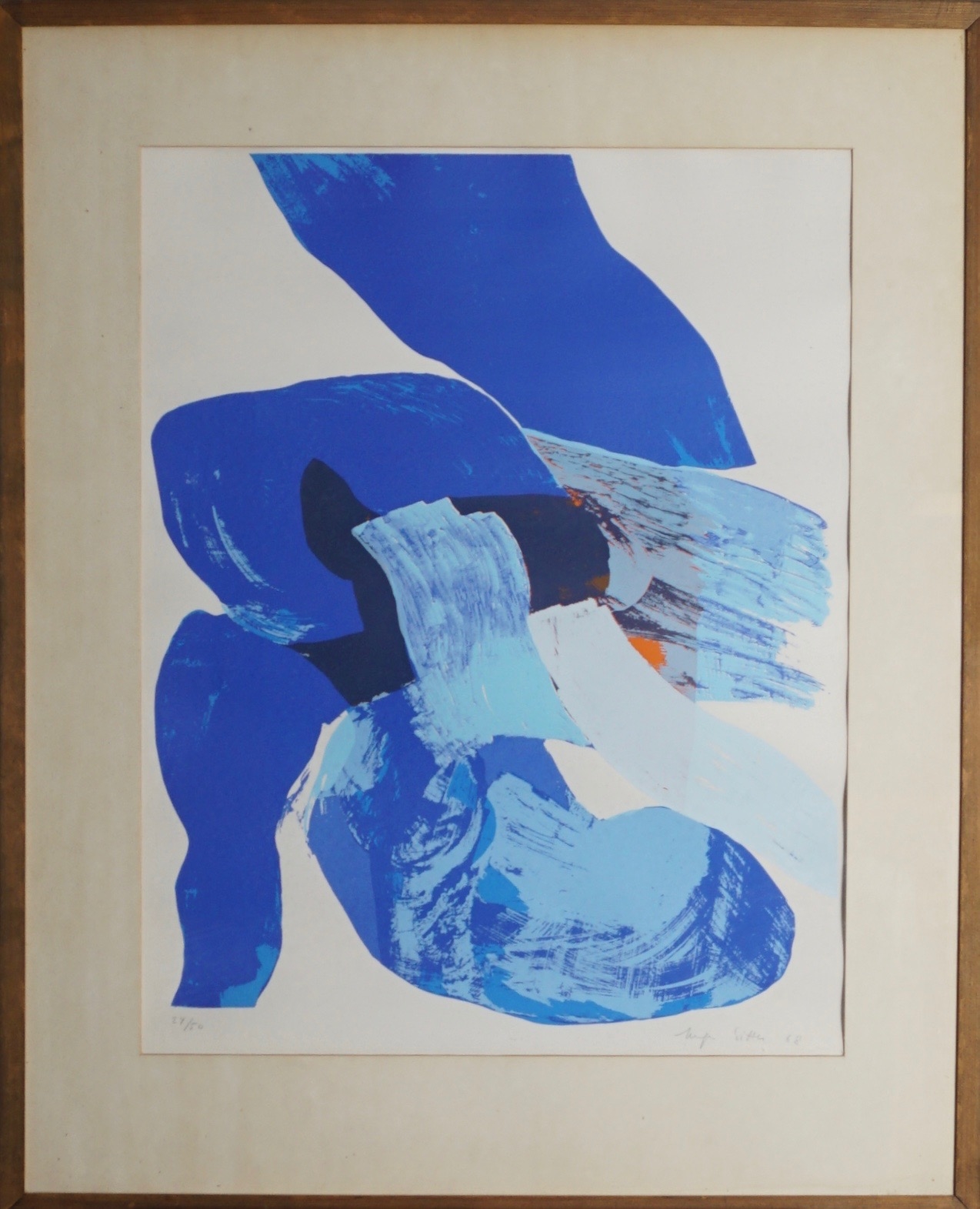 Inger Sitter | Blue 1968 (1968) | MutualArt