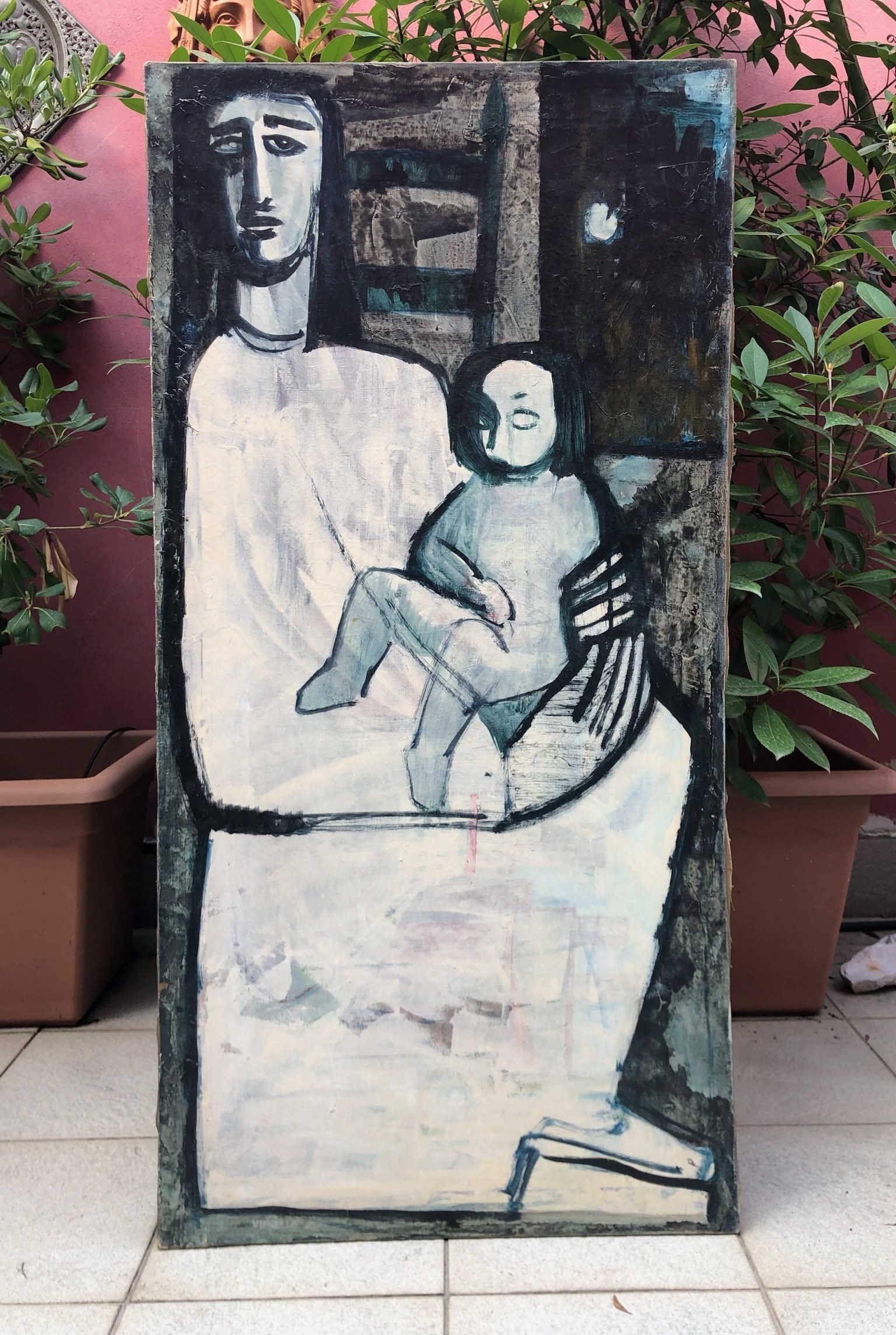 Artwork by Riccardo Vianello, RICCARDO VIANELLO, GRANDE MATERNITÁ, ANNI 50