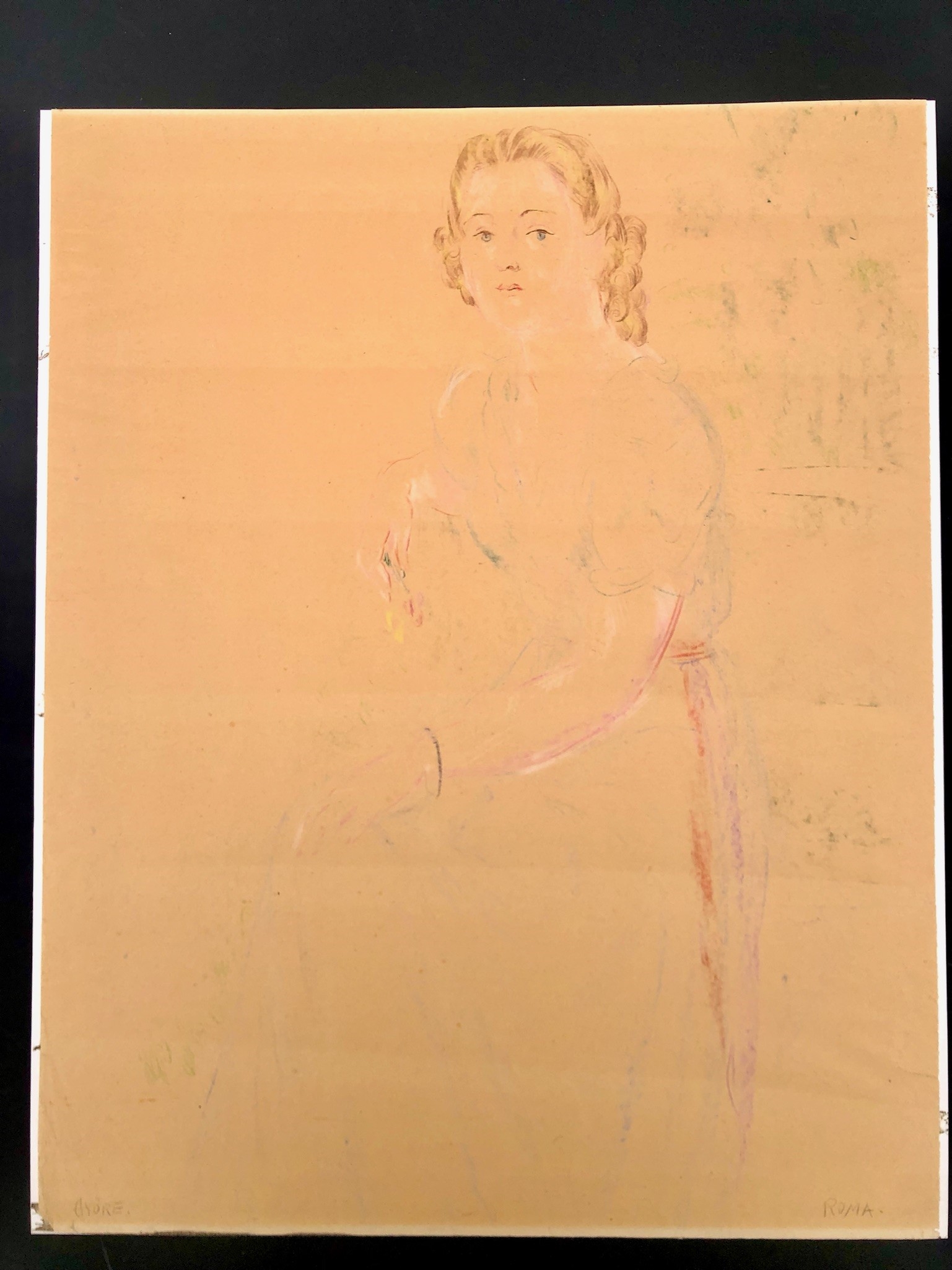 Giorgio Gyore | RITRATTO,1930-1940, cm 50 x 39 (1930 - 1940) | MutualArt