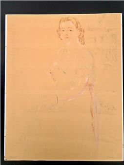 RITRATTO,1930-1940, cm 50 x 39 - Giorgio Gyore