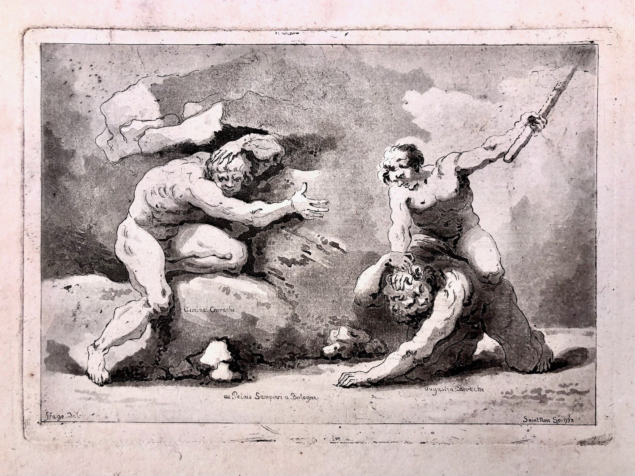 Jean-Claude Richard | 2 INCISIONI 1772, cm 20 x 14,3 (1727) | MutualArt