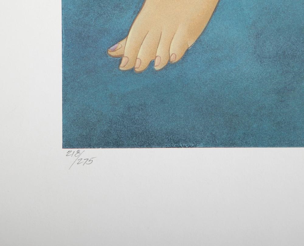 Artwork by Muramasa Kudo, The Swing, Made of Screenprint