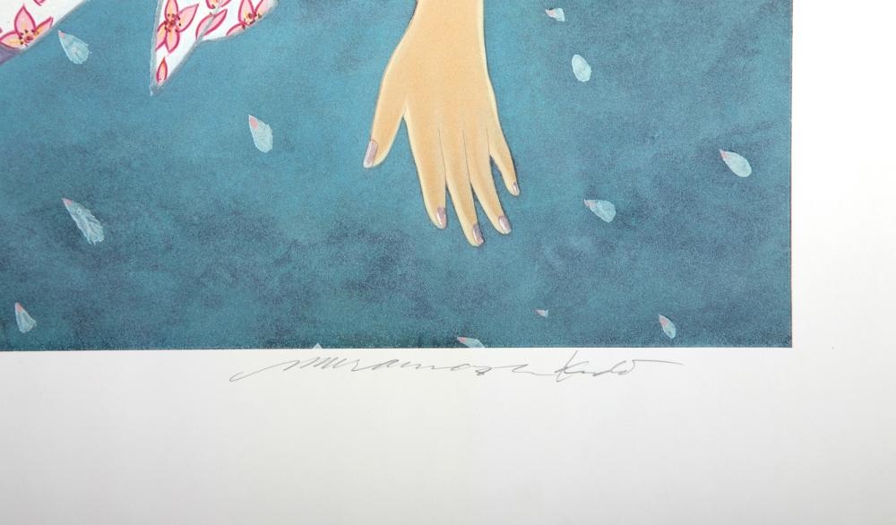 Artwork by Muramasa Kudo, The Swing, Made of Screenprint