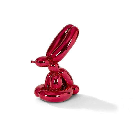 Jeff Koons | BALLOON RABBIT (RED (2017) | MutualArt