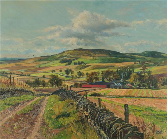 A COUNTRY LANE by James McIntosh Patrick‏