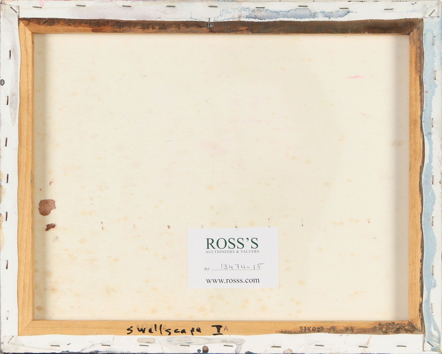 Artwork by Johnny Mcewan, SWELLSCAPE V, Made of OIL ON CANVAS