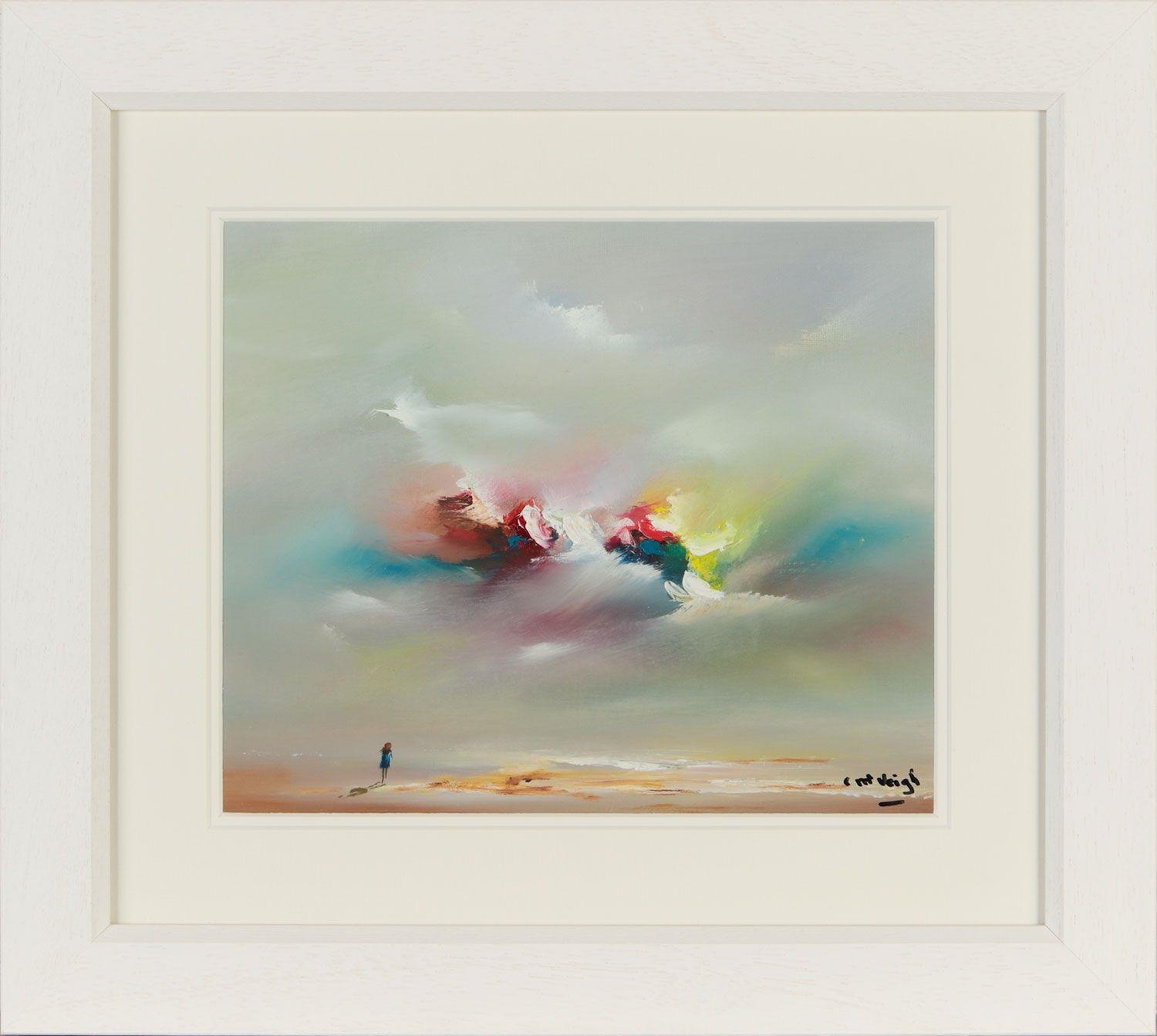 Artwork by Caroline McVeigh, AS TIME GOES BY, Made of OIL ON BOARD