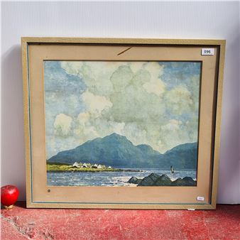 A Connemara Village - Paul Henry