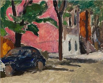 Street Scene, Montreal - Eldon Grier
