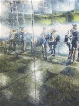 Girls in a Hall of Mirrors - Stephen Andrews