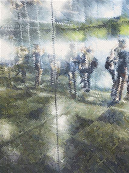 Girls in a Hall of Mirrors - Stephen Andrews