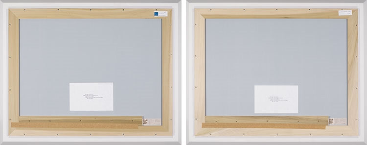 Artwork by John Massey, Two Photographs (Casa 1 and Casa 2, Made of archival digital prints