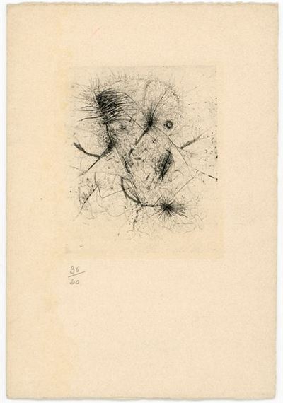 Wols | WOLS (Alfred Otto Wolfgang Shulze) An abstract Signed in