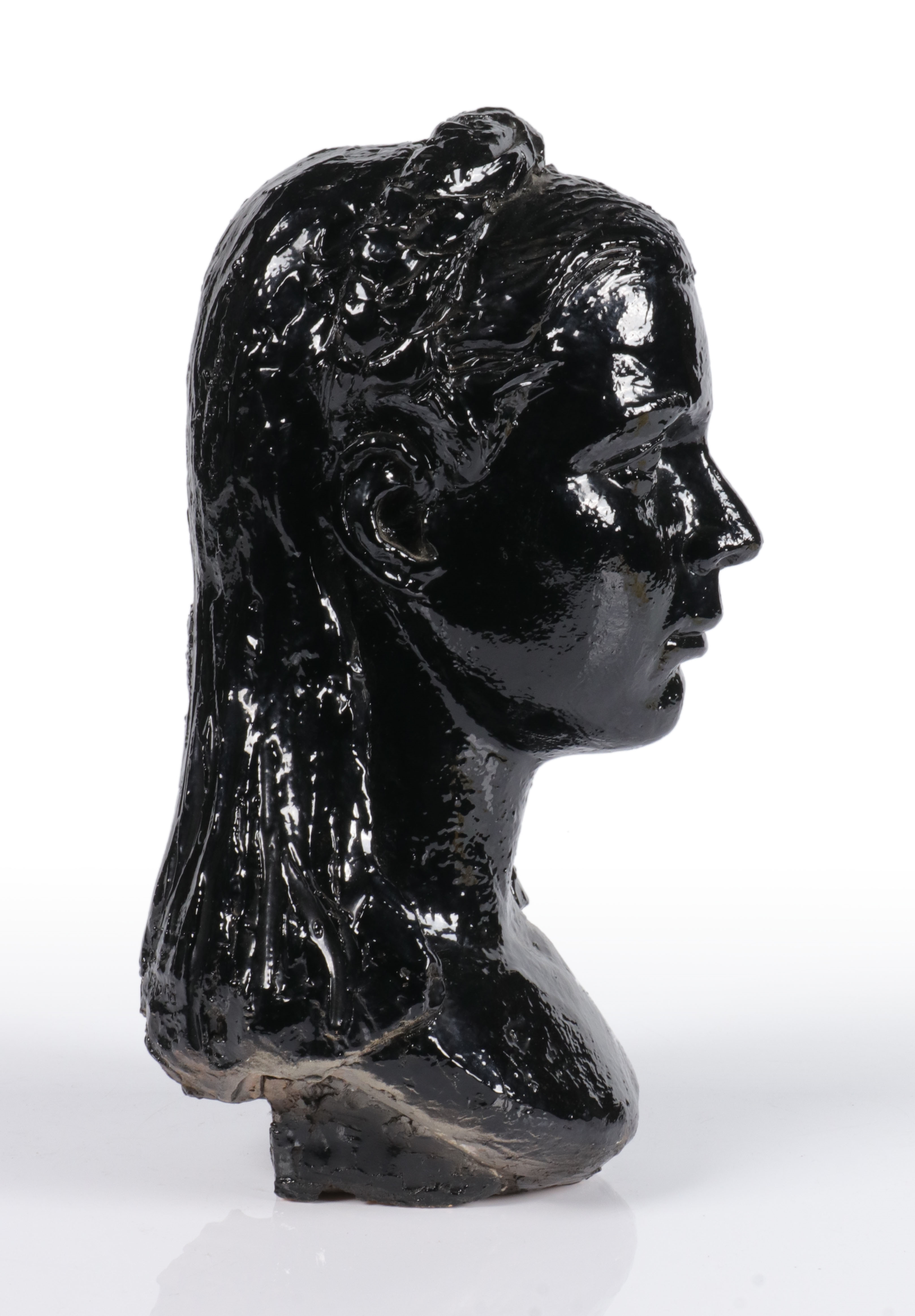 Artwork by Alfons Didden, Meisjesbuste, Alfons Didden, Made of ceramic