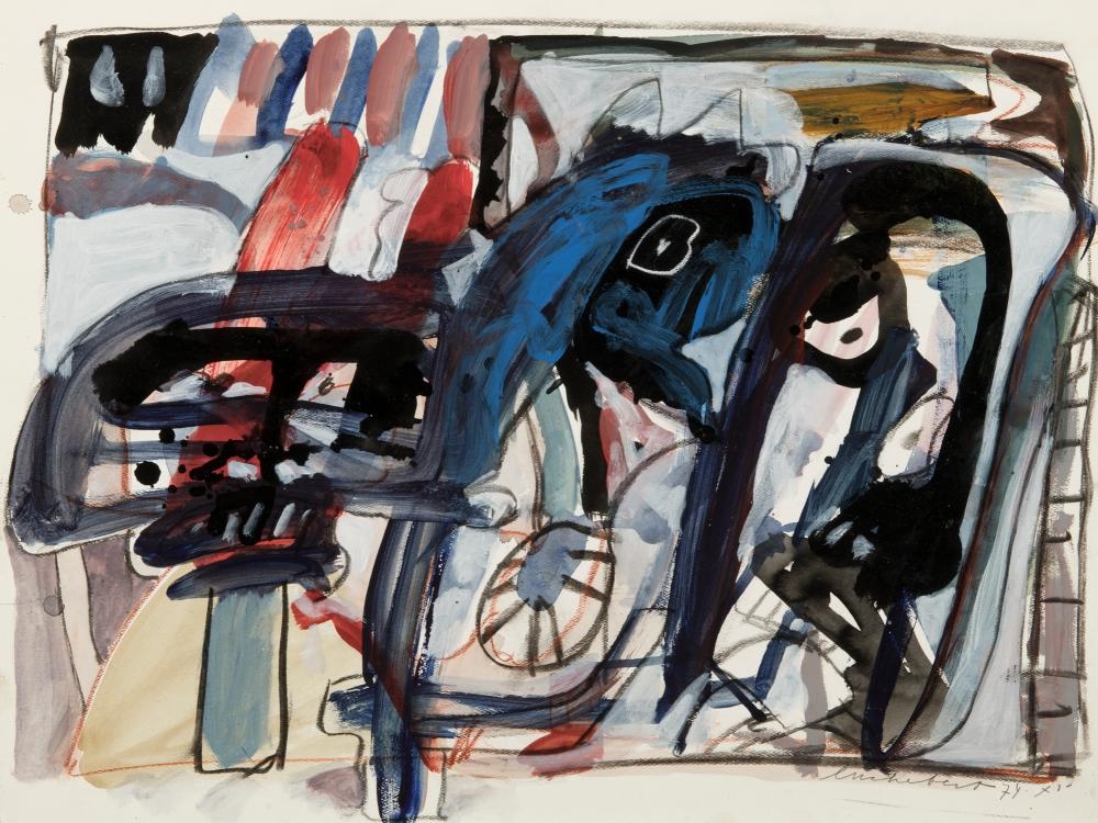 Lucebert | Untitled (1974) | MutualArt