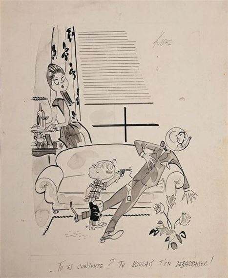 アート・デザイン・音楽 KIRAZ DANS PLAYBOY / Edmond Kiraz Edmond Kiraz | KIRAZ (EDMOND KIRAZIAN, DIT. 1923-2020 (1960