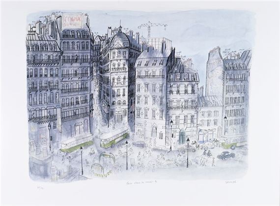Jean-Jacques Sempé | Paris in the 50s (2007) | MutualArt