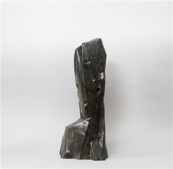 Tête Cubiste by Joseph Csaky, ca. 1930