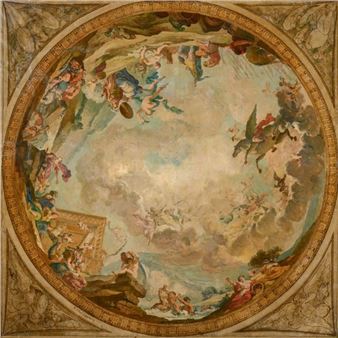 Project for a ceiling by Paul Albert Laurens
