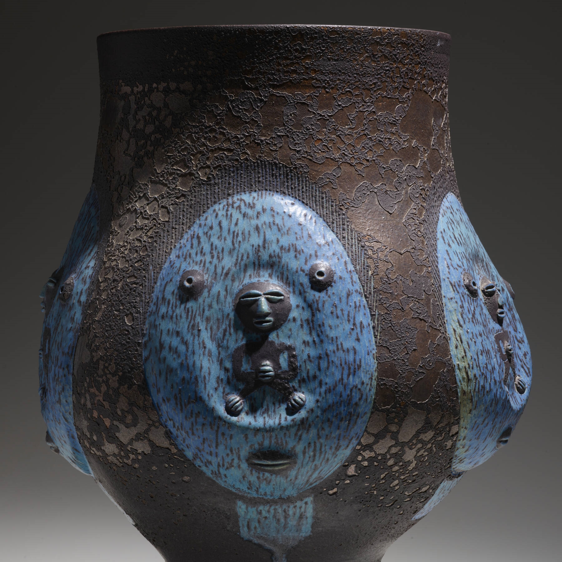Edwin & Mary Scheier | Early and Monumental chalice form (1966) | MutualArt