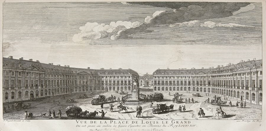 Jacques Rigaud | Recueil choisi des plus belles vues des palais ...