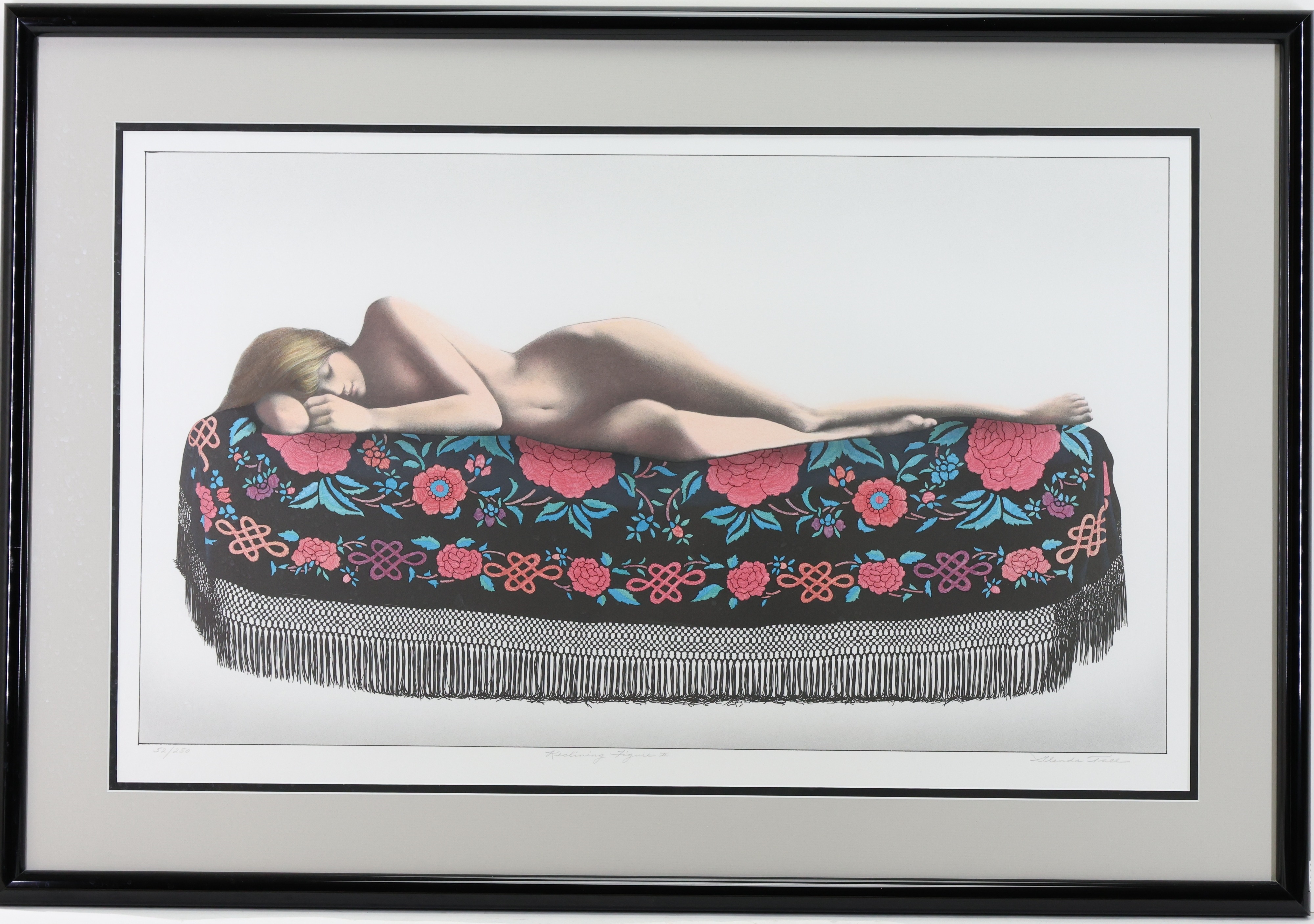 Artwork by Glenda Tall, Reclining Figure II, Made of Lithograph print
