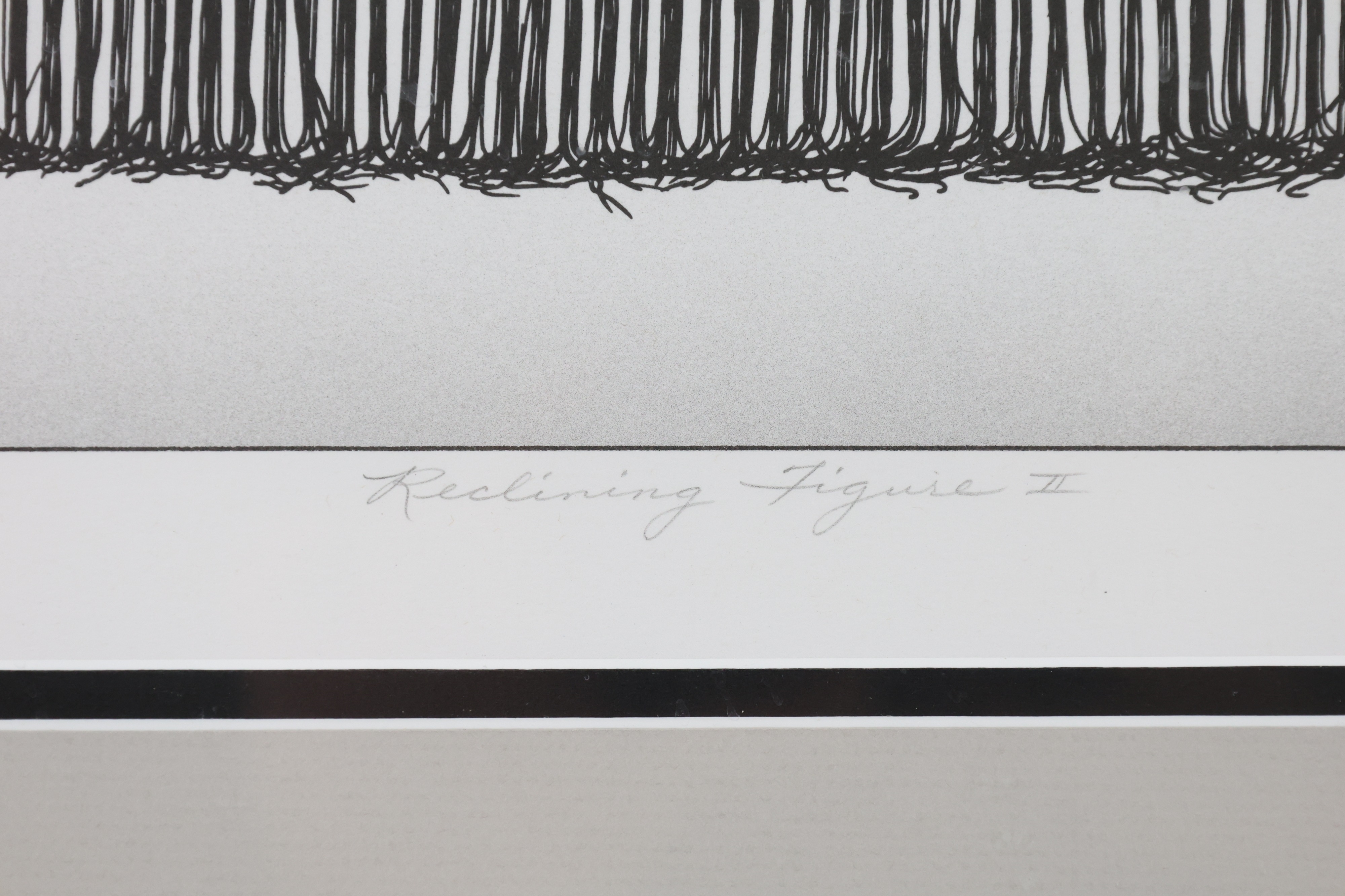 Artwork by Glenda Tall, Reclining Figure II, Made of Lithograph print