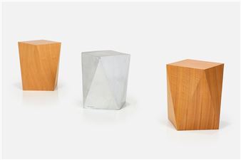 Set of three 'Rocher' side tables - Hertel Klarhoefer