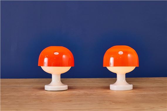 Pair of table lamps by Jacob Eiler Bang, 1960s