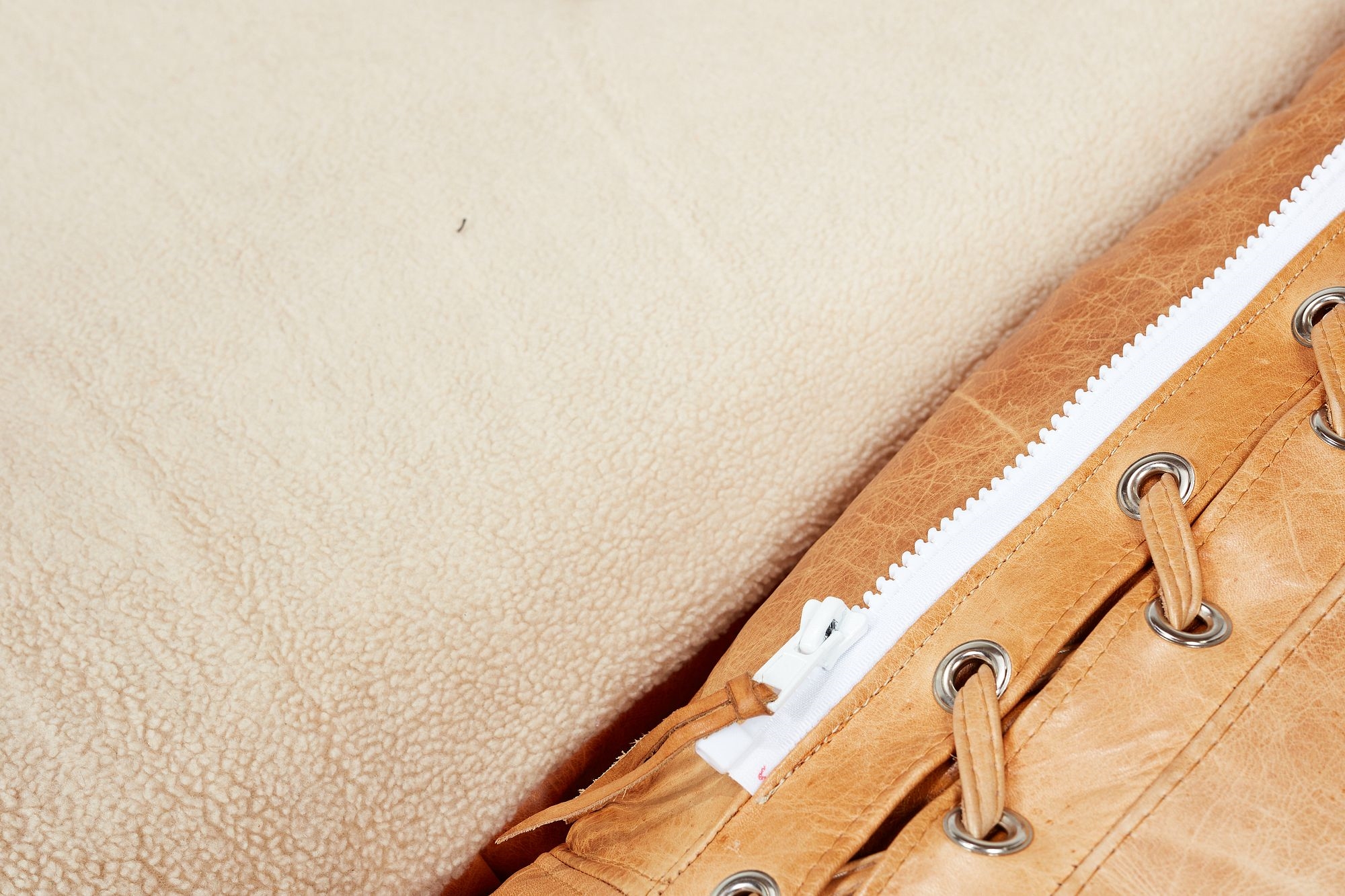 Artwork by Alessandro Becchi, Anfibio' convertible sofa, Made of Leather, foam, chrome-plated metal