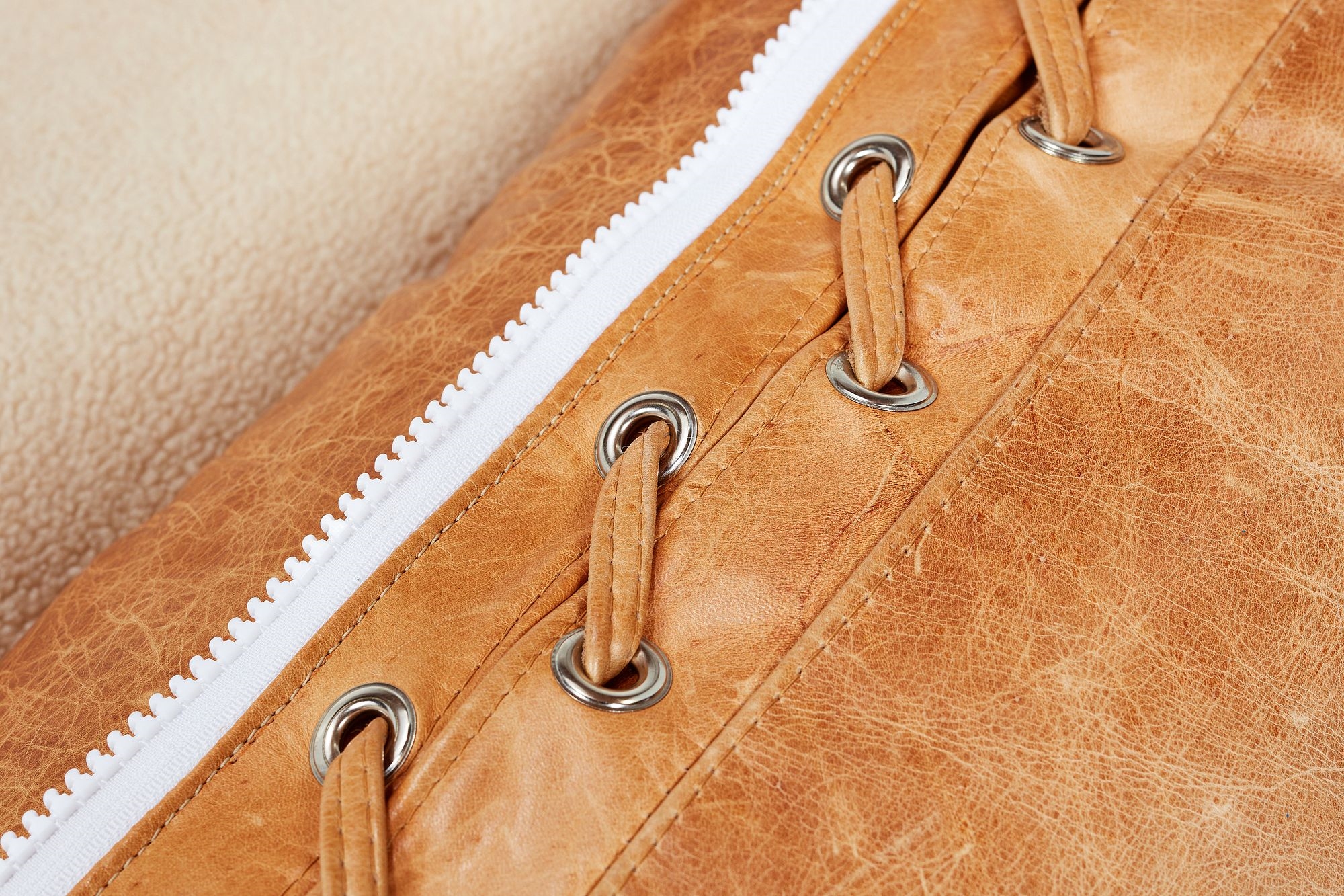 Artwork by Alessandro Becchi, Anfibio' convertible sofa, Made of Leather, foam, chrome-plated metal