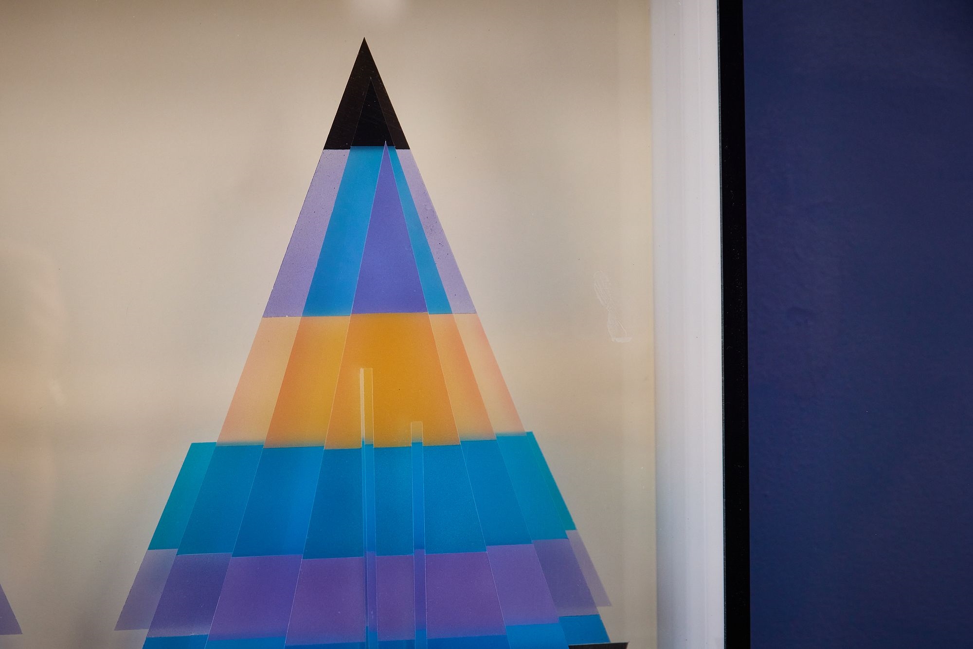 Artwork by Jackie Greber, Abstract wall sculpture, Made of sculpture, 1980s
Acrylic, aluminum