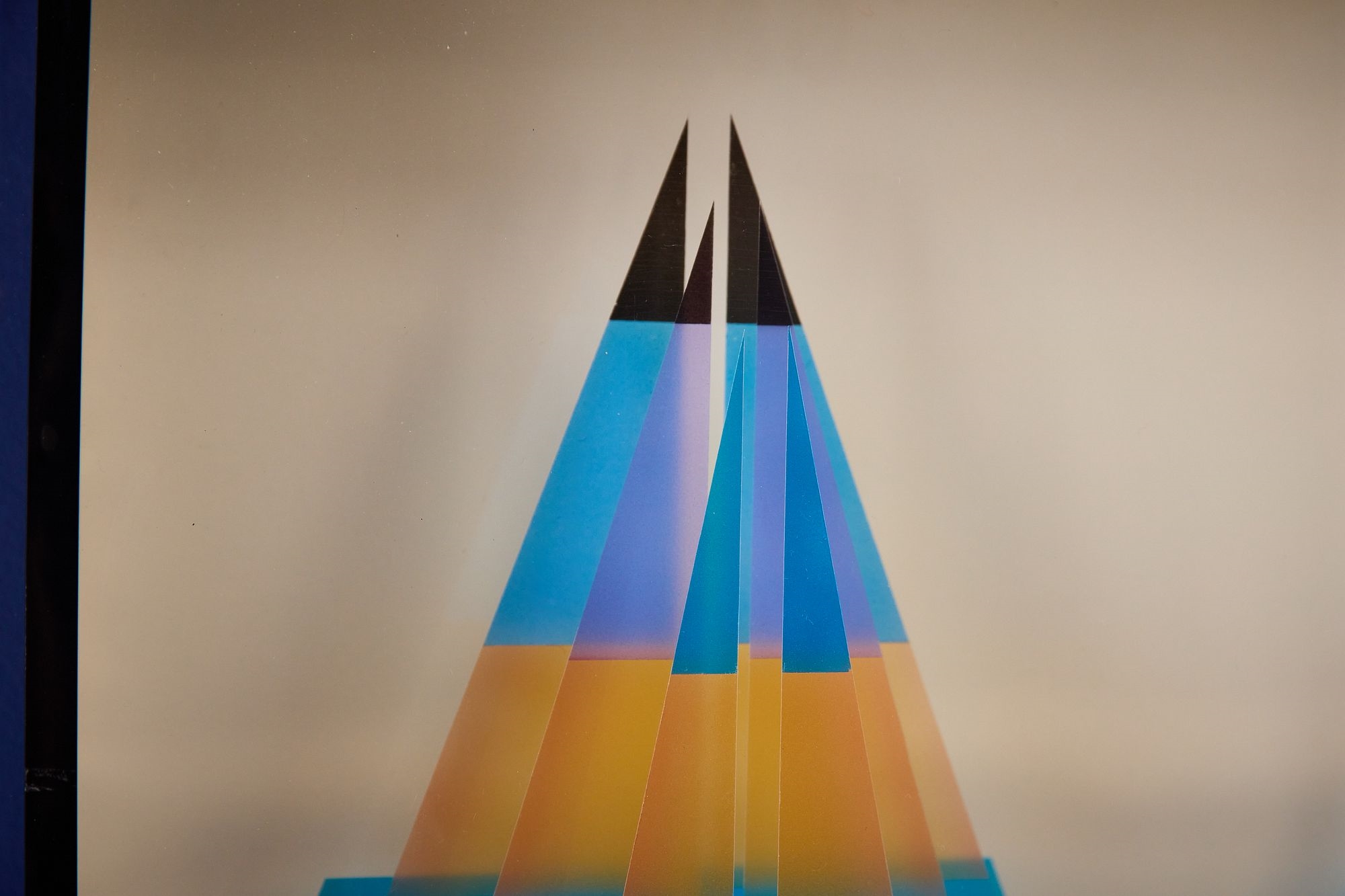 Artwork by Jackie Greber, Abstract wall sculpture, Made of sculpture, 1980s
Acrylic, aluminum