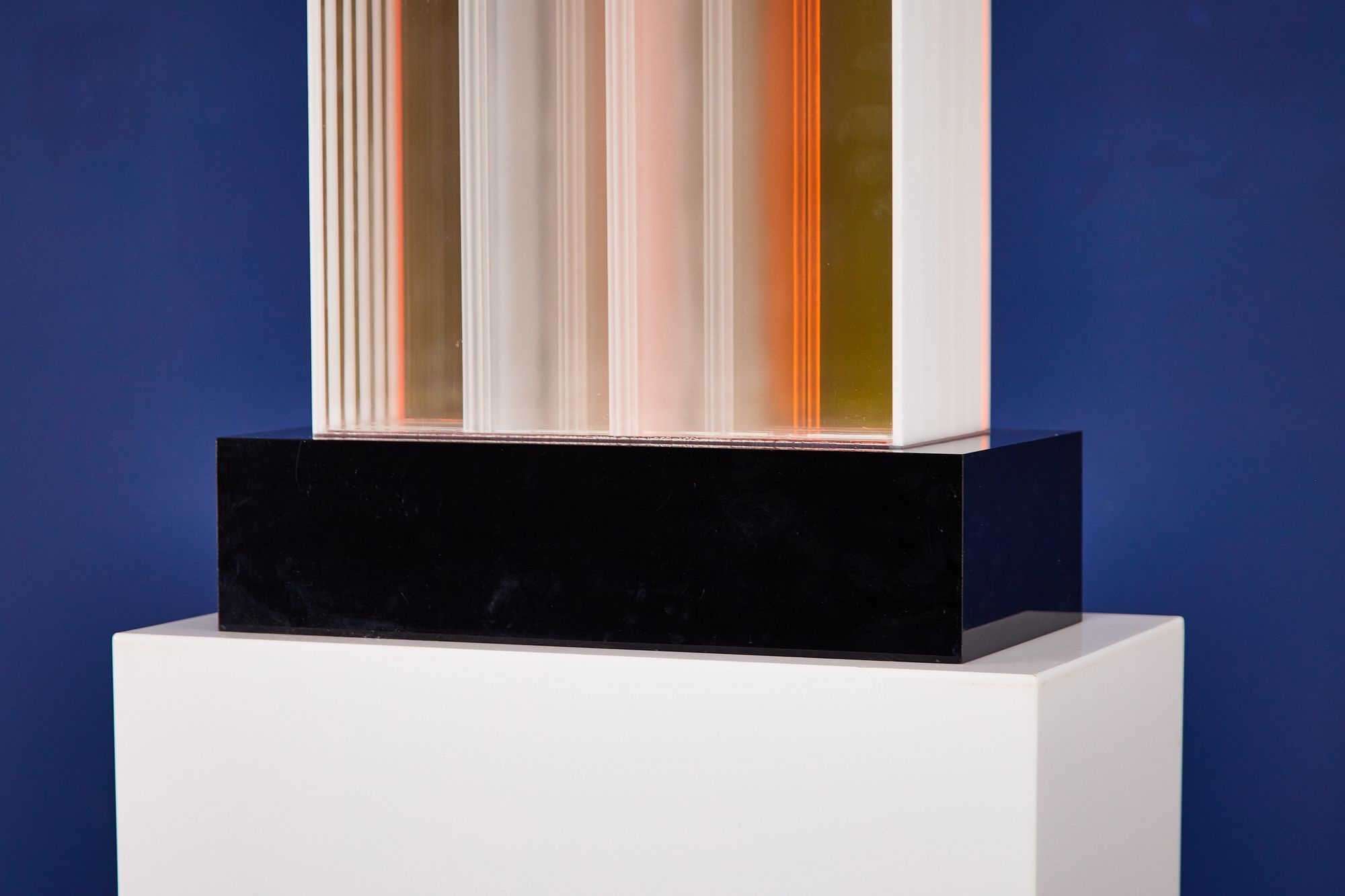 Artwork by Jackie Greber, Abstract sculpture with pedestal, Made of sculpture with pedestal