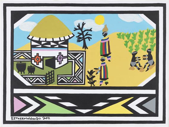 Ndebele dwelling