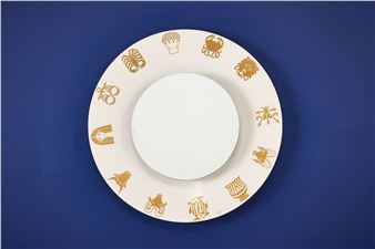 Illuminated 'Zodiaco' wall mirror - Barnaba Fornasetti