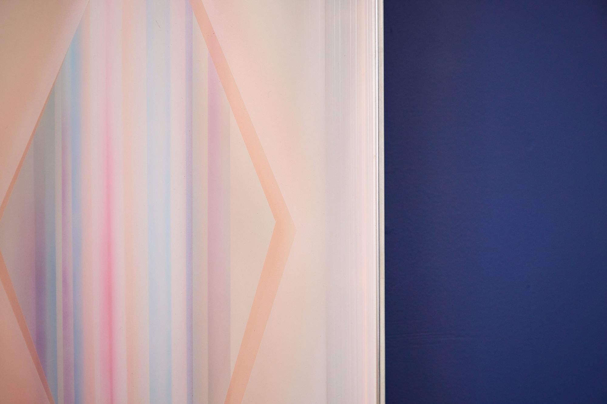 Artwork by Jackie Greber, Two 'Bijou Series' abstract wall sculptures, Made of Acrylic, aluminum