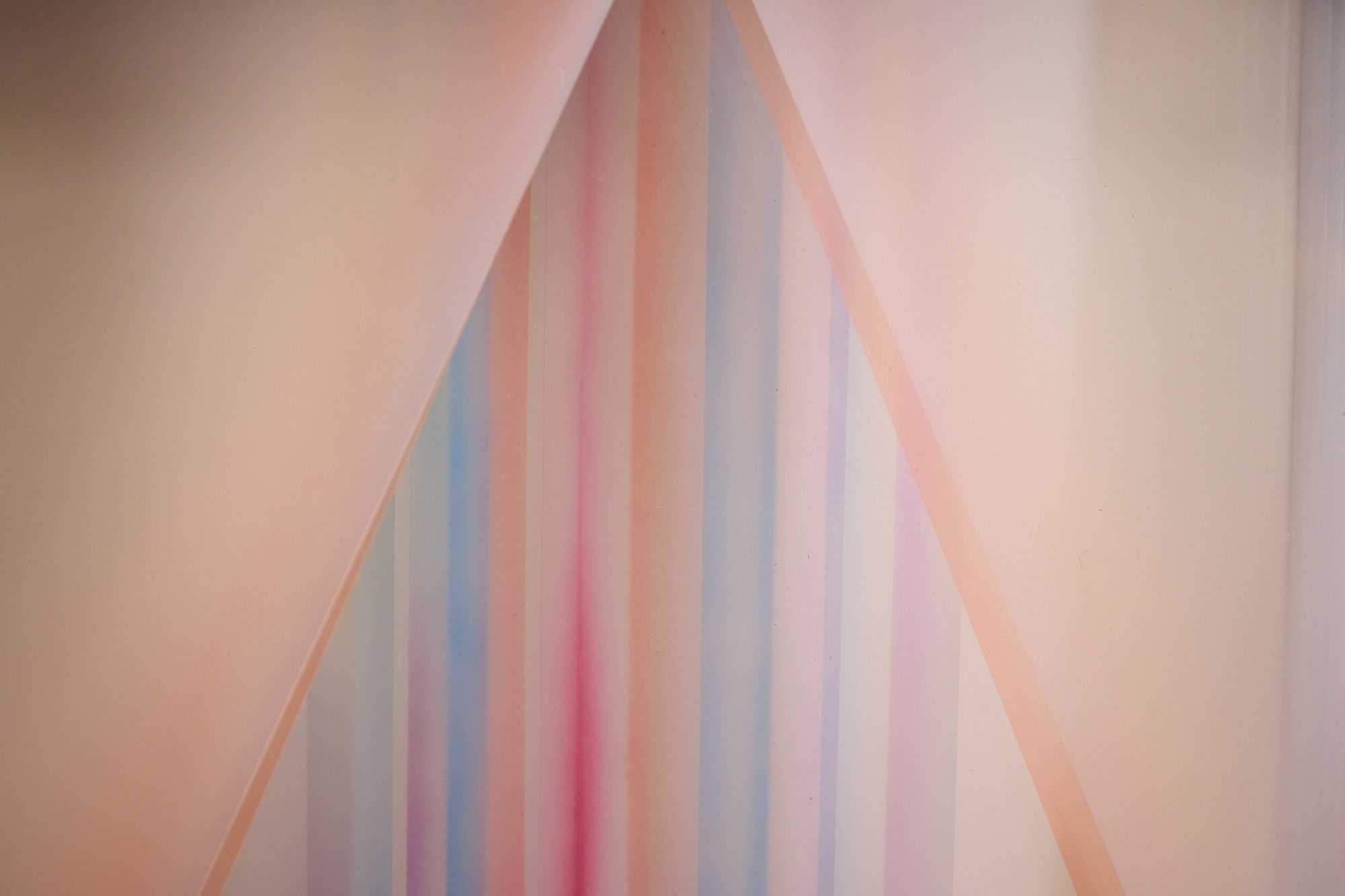 Artwork by Jackie Greber, Two 'Bijou Series' abstract wall sculptures, Made of Acrylic, aluminum