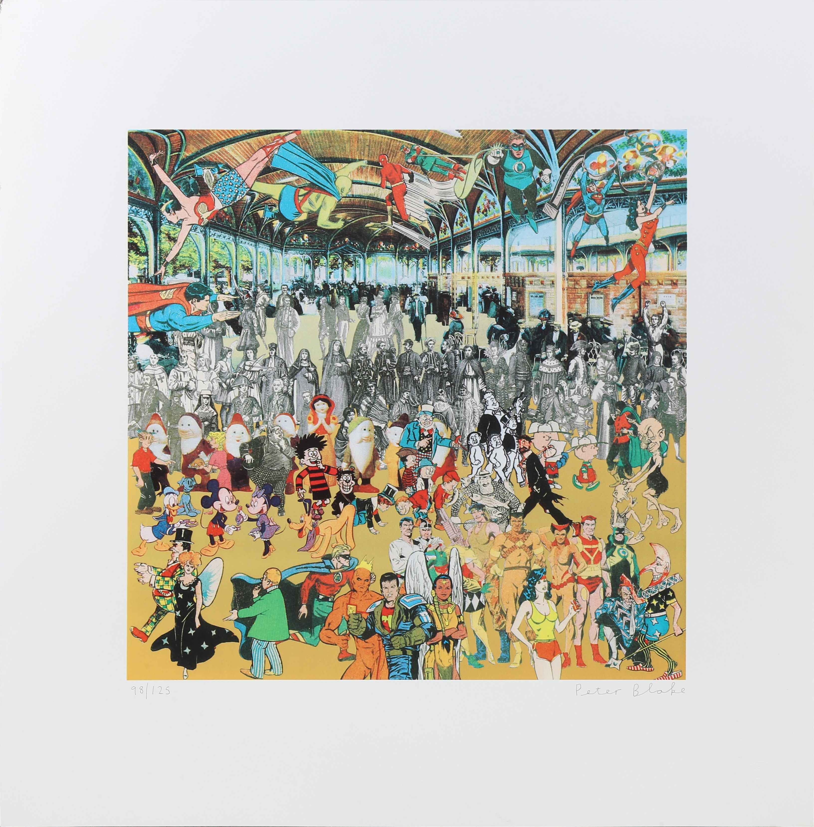 Peter Blake | Vichy: A Convention of Comic Book Characters (2010 ...