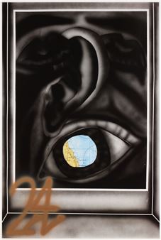 Die individualisierte Editionsnummer besichtigt das subjektive Fenster (Bild) und guckt auf ein Stück der Welt - Jana Euler