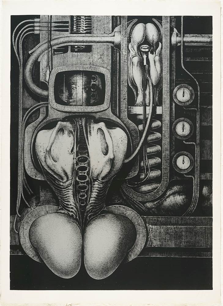 H. R. Giger | Biomechanoïden (1969) | MutualArt