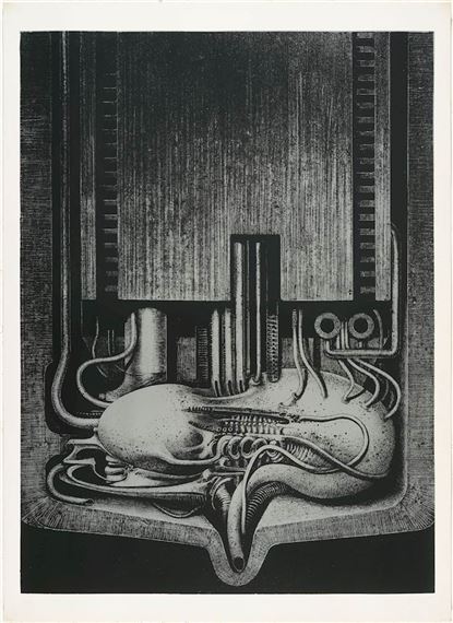 H. R. Giger | Biomechanoïden (1969) | MutualArt